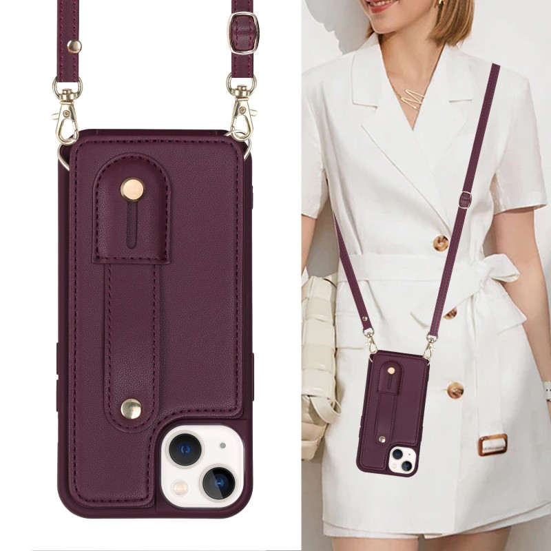 iPhone Case with Stand, Multi-functional Crossbody